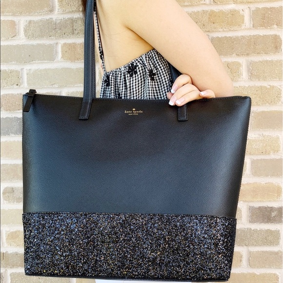 Kate Spade Large Penny Tote Glitter - Picture 3 of 6